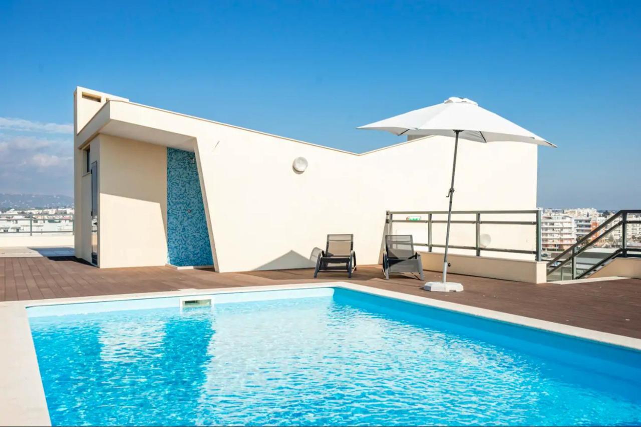 ★ Oceanfront: Luxury Breathtaking Views And Pool ★ Apartment Olhao Exterior photo
